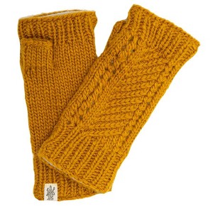 Diagonal Knit Handwarmers_Nirvanna Designs - 1 of 2