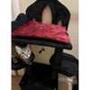 Racxily Gothic Cat Tree 44.5 inch Black Cats Tower, with Cat Bed, Cat Condo, Scratching Posts Spider Halloween - 4 of 4