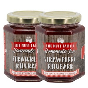 Nutt Family Jams & Jellies 9 oz Strawberry Rhubarb Jam - Pack of 2 - 1 of 4
