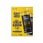 BLK & Bold Sweet Nitro Cold Brew Coffee - 4pk/7.5 fl oz Cans