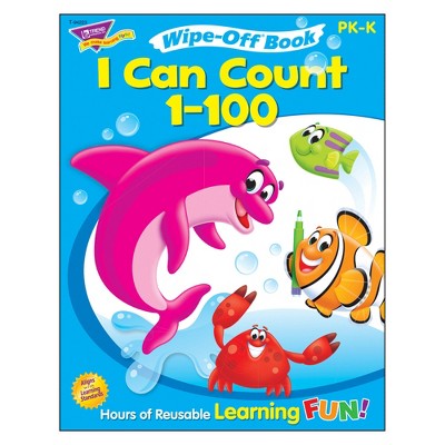 TREND I Can Count 1-100 Wipe-Off Book