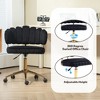 TiramisuBest Modern Cute Computer Chair,Velvet Home Office Desk Chair,Height Adjustable Swivel Task Chair - 4 of 4