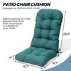 Crestlive Products Adirondack Chair Cushion 50 inch Thickening Waterproof Fade Resistant - 2 of 4