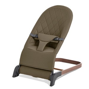 Grungis Ergonomic Baby Bouncer,Foldable Baby Bouncer Seat with 3 Height Adjustments,Portable Newborn Rocker for Babies 0-6 Months - 1 of 4