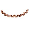 Meri Meri Black & Orange Stripe Honeycomb Garland (9' with excess cord - Pack of 1) - 4 of 4