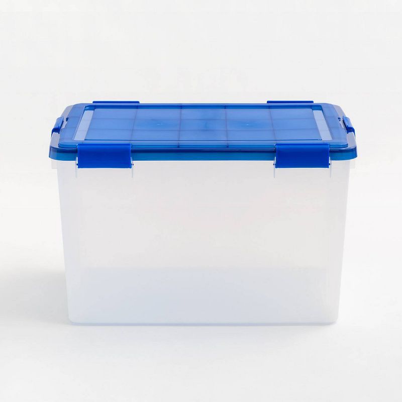 IRIS WeatherPro Plastic Storage Bin with Lid, 2 of 10