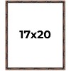 PosterPalooza | 17x20 Bamboo Picture Frame, UV Acrylic, 4 Finishes - Brown, Black, Gold, and Natural - 2 of 4