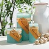 Sea Foam Timber Pillar Candles Kit - Set of 3 - 3 of 4