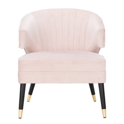 Stazia Wingback Accent Chair Pale Pink 