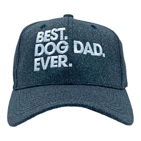 Best Dog Dad Ever Hat Funny Novelty Cap - Crazy Dog - image 1 of 4