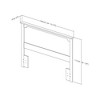 Fusion Queen Headboard - South Shore - 4 of 4