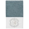 Linum Home Textiles 100% Turkish Cotton MONICA 3PC Embellished Towel Set - 3 of 4