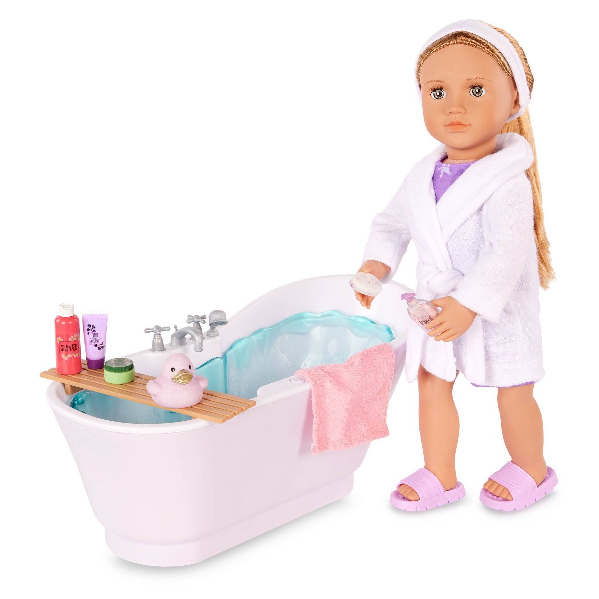 Ванночка для куклы Our Generation с звуками воды, для кукол 46 см — фото 4