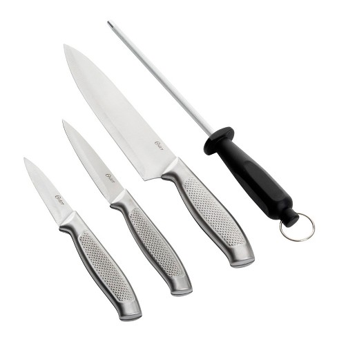 Oster Gunderson 6 Piece Black Stainless Steel Cutlery Set