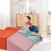 Foam Climbing Blocks for Toddlers, Waterproof Toddler Climbing Toys, Baby Jungle Gym Indoor Lightweight, Foam Play Gym 6PCS - 4 of 4