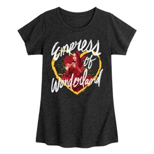 Girls' - Disney - Rise Of Red Empress Of Wonderland Fitted Short Sleeve Graphic T-Shirt - 1 of 4
