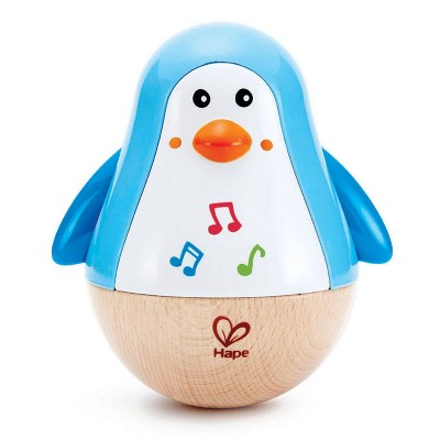 Hape Penguin Musical Wobbler Toy