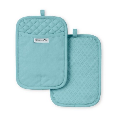 KitchenAid Asteroid Rectangle Pot Holder 2-Pack Set, 7"x10"