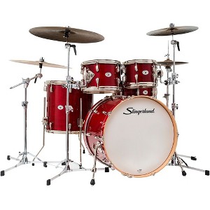 Slingerland Studio King 5-Piece Shell Pack with 22" Bass Drum Royal Crimson Lacquer - 1 of 4