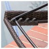 Kauai 6pc Wicker Chaise Lounge Set - Brown - Christopher Knight Home: Outdoor Patio Furniture with Iron Frame, Weather-Resistant - 3 of 4