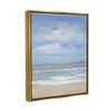 Stupell Industries Cloudy Ocean Bay Shoreline Framed Canvas - 3 of 3