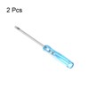 Unique Bargains Appliances Repairing Flat Head Mini Slotted  Screwdriver 2 Pcs - 3 of 4