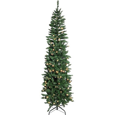 6.5ft Artificial Christmas Tree with 719 Branches Metal Stand Easy Assembly Christmas Decor for Living Room
