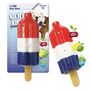 Cool Pup Dog Toy Rocket Pop Ice Cream Popsicle Shaped Frozen Water Summer Toys, Mini - 1 of 4