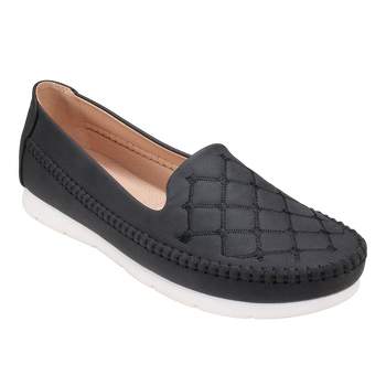 GC Shoes Soria Quilted Slip-On Flats