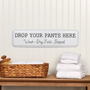 The Lakeside Collection Humorous Household Signs - Mudroom - 1 of 4
