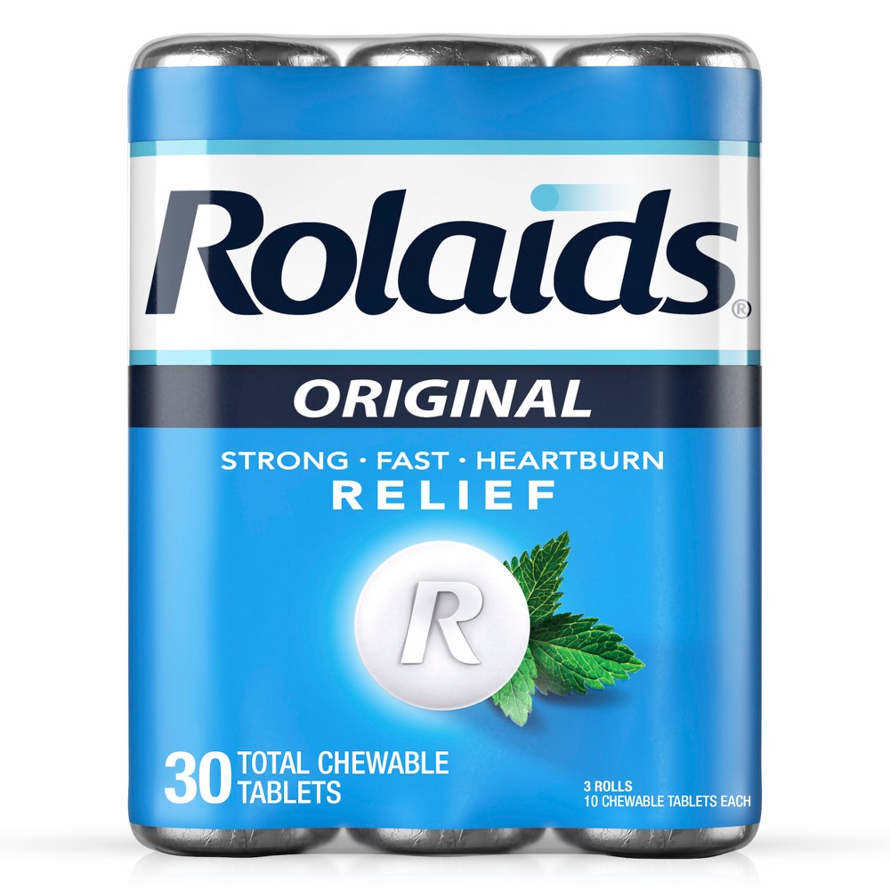 Rolaids Original Chewable Tablet - 30ct