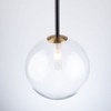 Artcraft Lighting Aurelia 1 - Light Pendant in  Matte Black/Brass - 4 of 4