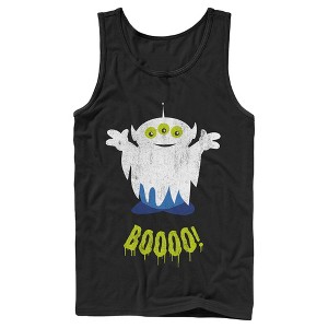 Men's Toy Story Halloween Squeeze Alien Boo Ghosts Tank Top - 1 of 4