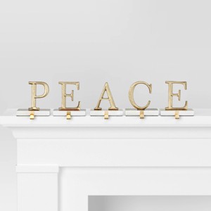 Christmas Stocking Holder Peace - Wondershop™ - 1 of 4