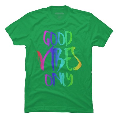 Adult Design By Humans Good Vibes Only Rainbow Pride By Samcole18 T-Shirt