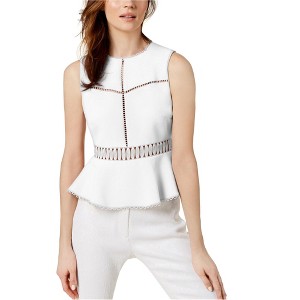 Rachel Roy Womens Cutout Peplum Blouse - 1 of 1