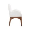 Meridian Furniture,Waldorf Boucle Fabric Dining Chair - 4 of 4