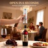 SUGIFT Electric Wine Opener with Electric Decanter and Aerator, Rechargeable Electric Wine Bottle Opener - 4 of 4