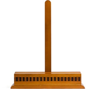 Pavilion Gift Company - Cherry Wooden Stand - 11.25"x10" Wooden Stand - Decorative Objects - 1 of 4
