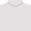 Black Bow Jewelry 1.7mm, 14k White Gold, Ropa Chain Necklace - 2 of 4