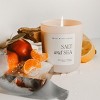 Sweet Water Decor Salt & Sea 15oz Tan Matte Jar Soy Candle - 2 of 4