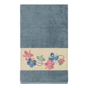 Linum Home Textiles 100% Turkish Cotton CAROLINE Embellished Towel Set - 1 of 1