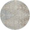 Beige And Gray Geometric Washable Indoor Outdoor Area Rug - 4 of 4
