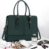 LaLaptop Bag for Women Leather Work Tote 15.6 Inch Laptop for Computer Messenger Bag - 2 of 4