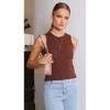 Womens Sweater Vest Summer Tank Tops 2025 Sleeveless Spring Casual Ribbed Knit Outfits - 3 of 4