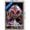 Trends International Ray Heere - Happy Peace Alien Framed Wall Poster Prints - 3 of 4