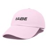 Dalix Babe Embroidered Cotton Baseball Cap Adjustable Dad Hat Womens - 4 of 4