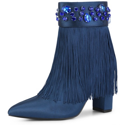 Fringe boots target hotsell