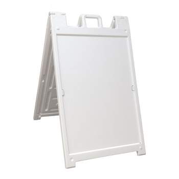 Sidewalk Sign Stand Signicade - outdoor durable plastic a-frame stands