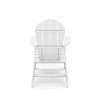 White Adirondack Chair ¨C Premium HDPE Poly Lumber for Pool, Patio, and Garden Elegance - 2 of 4